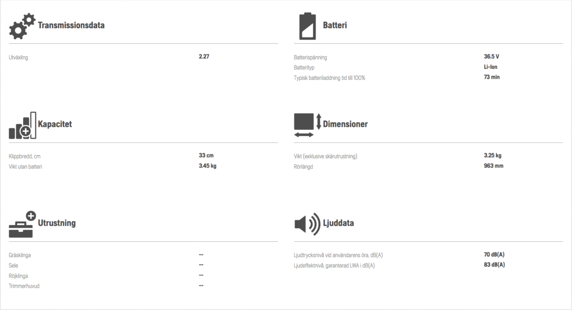 HQ 115iL + HQ 115 iHD45 - Servicecentralen